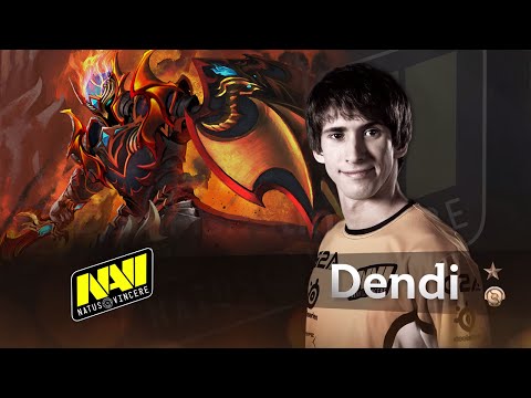 Dendi (Dragon Knight) Gameplay Dota 2