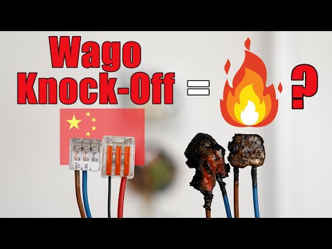 GreatScott - I tested 7 Wago Knock-Offs Wire Connectors so you don't have to!