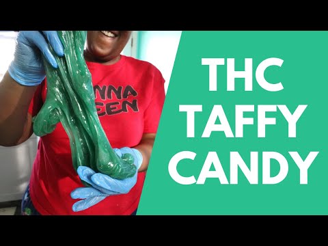 We made THC Taffy from scratch!