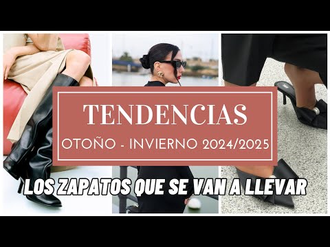 Tendencias de moda otoño invierno 2024 2025 – ZAPATOS y CALZADO PARTE 2