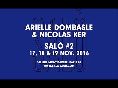 Arielle Dombasle & Nicolas Ker - Salò #2 : 17, 19 & 19 Nov. 2016