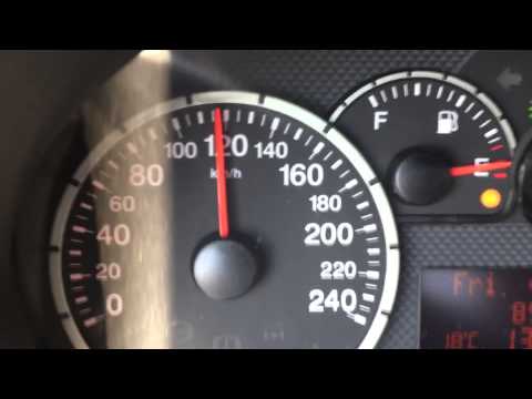 Fiat Panda 100HP Acceleration 40-120 km/h