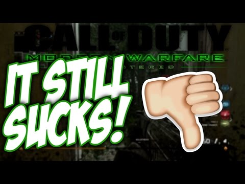 Giving COD 4 Remastered A Chance! (This Is Unplayable)