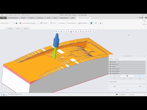 Creo Mold Machining Extension | Creo 5.0