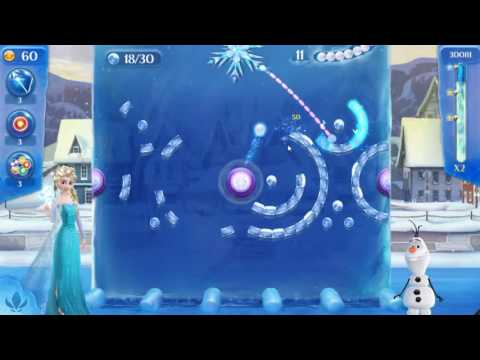 Frozen Free Fall: Icy Shot Level 60 - NO BOOSTERS ☃☃☃
