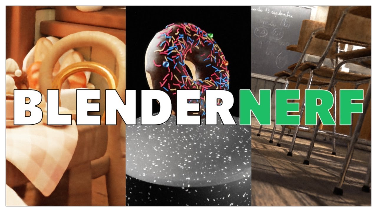 BlenderNeRF演示