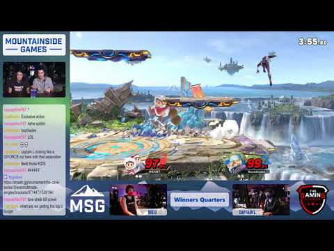 BigD (Ice Climbers) vs Captain L (Sheik) | Cave Series #5 Winners Quarters