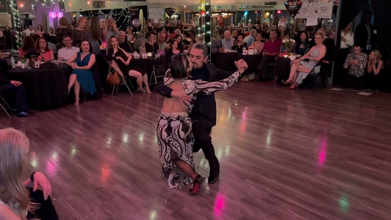 Tomas Galvan and Gimena Herrera at the Tango Plus Second Year Anniversary 1/2
