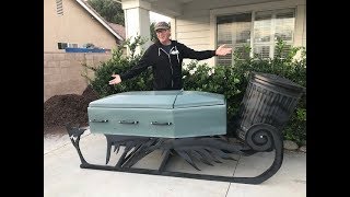 NBC Nightmare Before Christmas Sleigh!