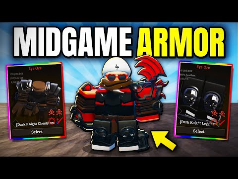 BEST MIDGAME ARMOR in The Forge (Roblox)