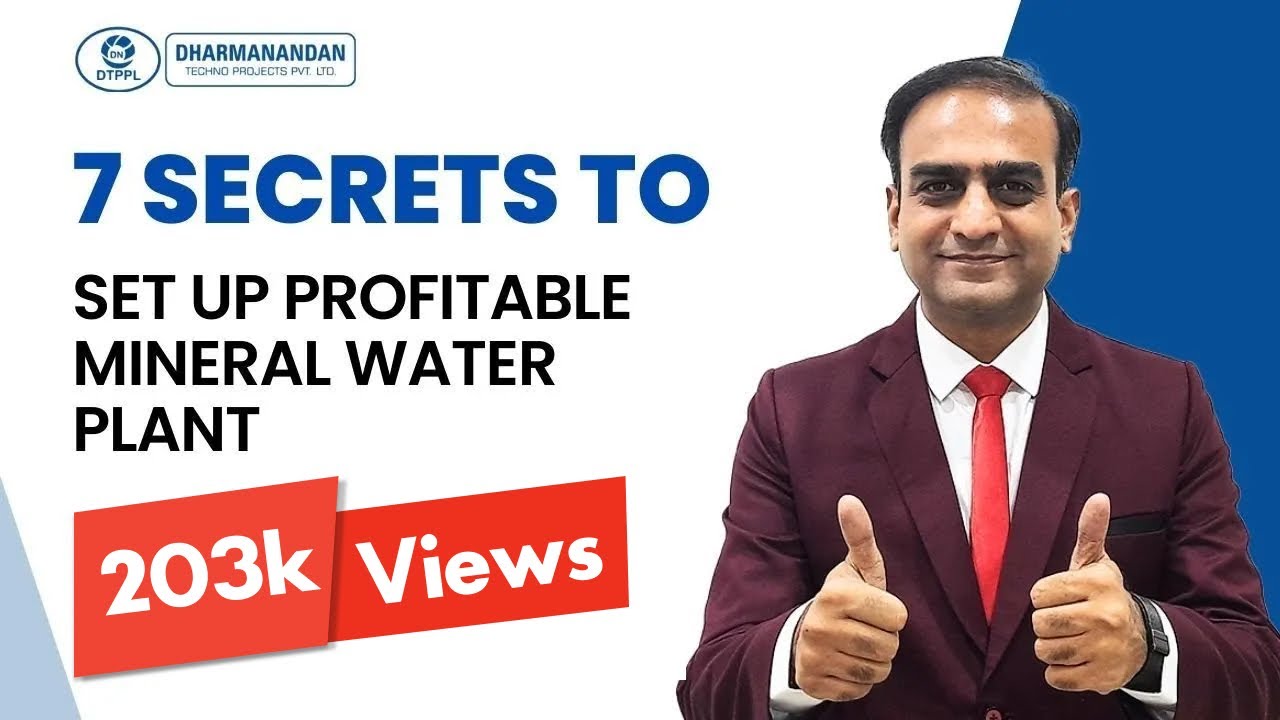 Mineral Water Plant Step By Step Guidance In Hindi