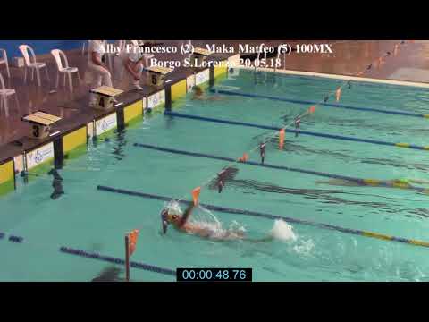 Alby Francesco - Maka Matteo 100MX - Borgo S.Lorenzo 20.05.18