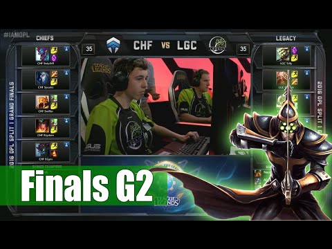 Chiefs vs Legacy | Game 2 Grand Finals OPL Spring 2016 | CHF vs LGC G2