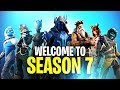 LIVE REACTION AND FIRST WIN OF SEASON 7!! W/ MARCEL, DRLUPO & TREVOR MAY!! | Fortnite Battle Royale