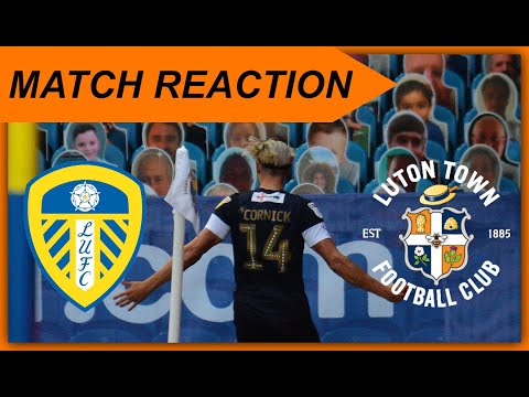 Match Reaction Leeds United vs Luton Town - Championship 19/20 - SIMON SLUGA WAS UNBELIEVABLE!