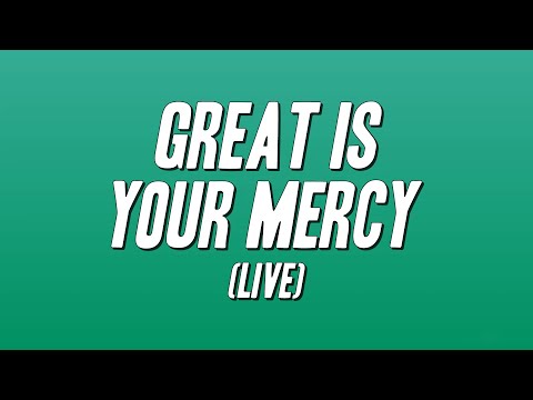 Donnie McClurkin - Great Is Your Mercy (Live) [Lyrics]