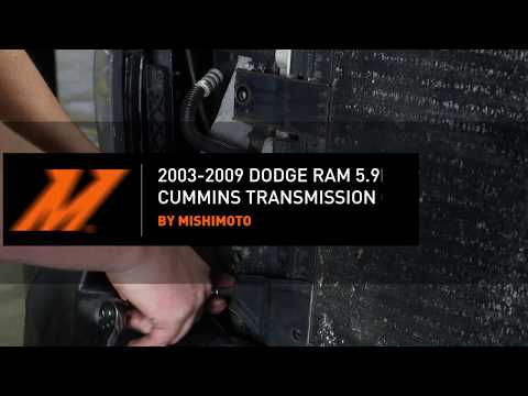 2003-2009 Dodge Ram 5.9L/ 6.7L Cummins Transmission Cooler Installation Guide by Mishimoto