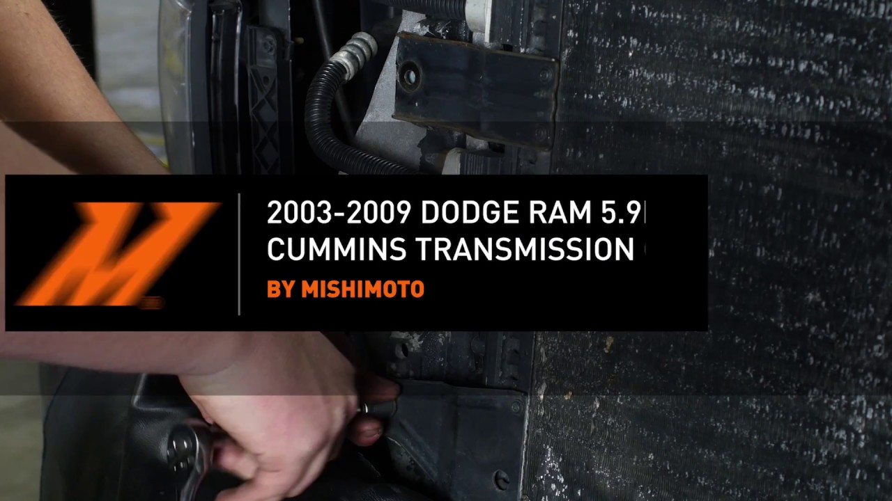2003-2009 Dodge Ram 5.9L/ 6.7L Cummins Transmission Cooler Installation Guide by Mishimoto