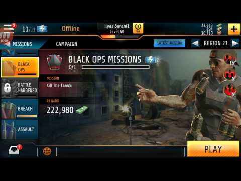 Kill Shot Bravo Region 21::1 Black OPS Mission Complete