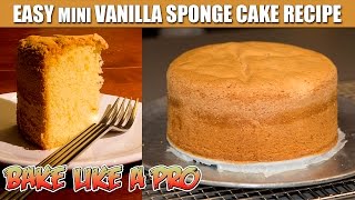 vanilla cake recipe easy moist