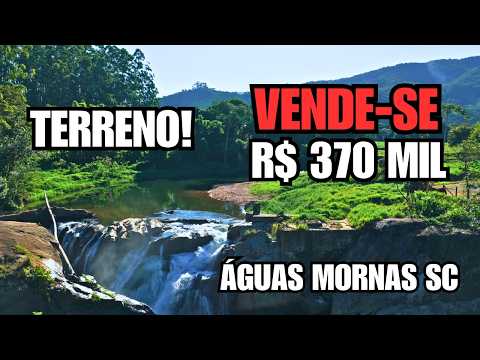 OPORTUNIDADE! TERRENO A VENDA EM ÁGUAS MORNAS - SC | ANTIGA USINA - R$ 370 MIL