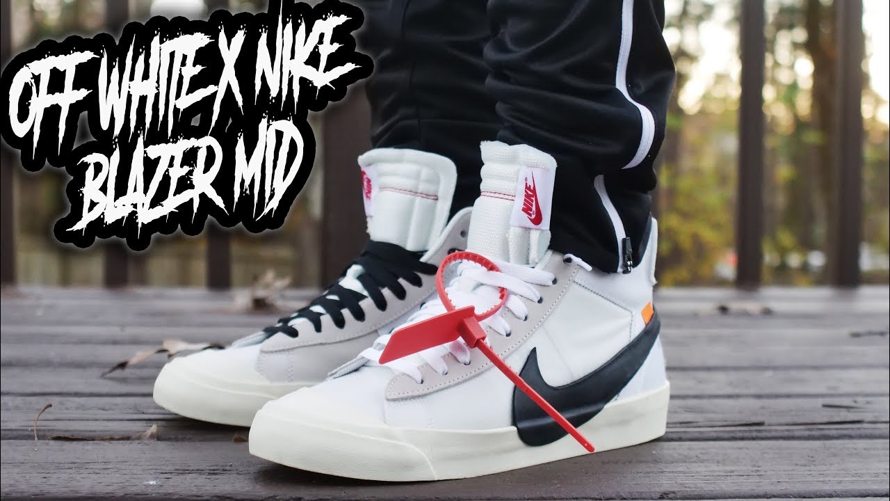 Watch Now OFF WHITE X NIKE BLAZER MID REVIEW AND ON FOOT !!! OFF WHITE X NIKE BLAZER MID REVIEW AND ON FOOT !!!