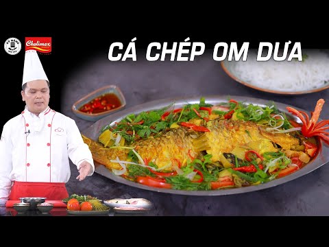 Cá chép om dưa