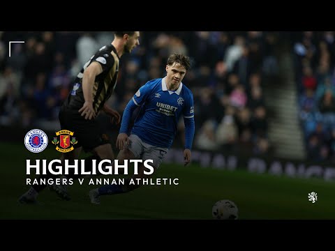 Highlights | Rangers v Annan Athletic | 16 Jan 2026