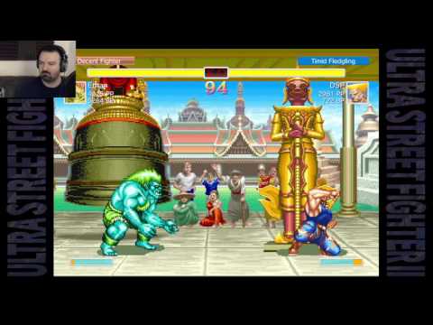 Ultra Street Fighter 2 Pro Controller Online MP pt35 - Some Great Guile Matches