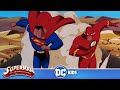 Superman: The Animated Series | Superman Races The Flash | @dckids