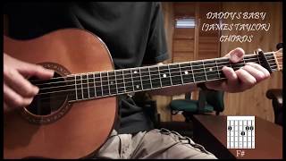 James Taylor Daddy&#39;s Baby - chords