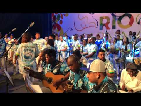 Beija-Flor 2018: gravação da bateria no CD do Grupo Especial - Carnaval 2018