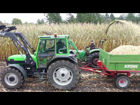 2021-10-16 Dreschverein Heidmühlen Mais häxeln