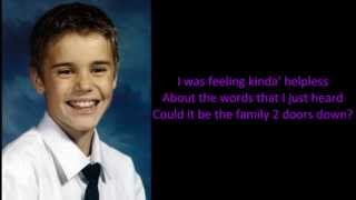 Justin Bieber - Set A Place At Your Table (lyrics + pictures)