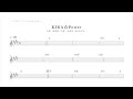 アイカツ! -アイドルカツドウ!- OP "KIRA  Power" コード譜（TVサイズ）（ピアノ付 ...