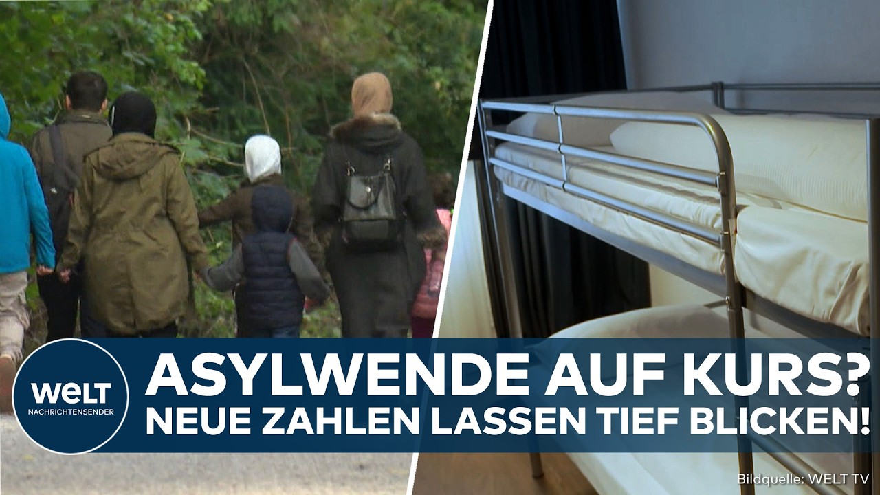 DEUTSCHLAND: Asylwende zeigt Wirkung – Zahl der Anträge und Flüchtlingskosten sinken deutlich
