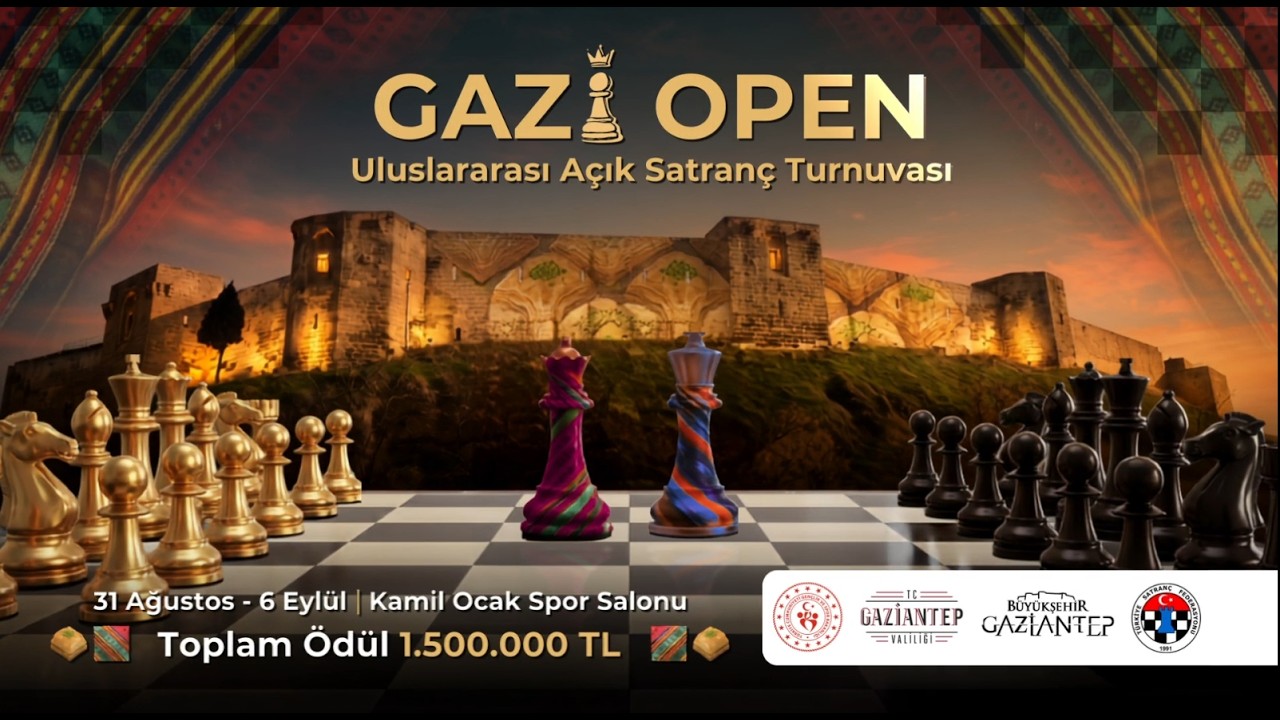 ♟️ Gaziantep’te satranç heyecanı devam ediyor…