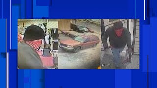 Photos show person accused of robbing EZ Pawn on East Side; reward for info offered