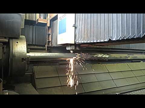 Trumpf RotaLas Tube Cutting @ ICB Design & Engineering Ltd