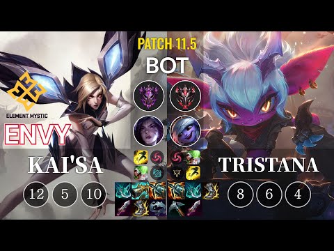 EM Envy Kai'Sa vs Tristana Bot - KR Patch 11.5
