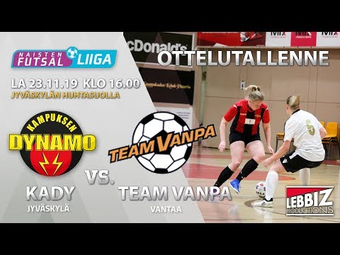 KaDy - Team Vanpa 23.11.2019 OTTELUTALLENNE!