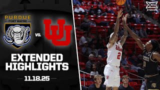 Purdue Fort Wayne vs. Utah Extended Highlights | 2025-26 Big 12 Men's Basketball