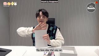 [Vietsub] SUGA unbox và review album 'BE' | [BANGTAN BOMB] SUGA's BE Album Review - BTS (방탄소년단)