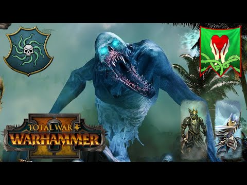 What Happens When Depth Guard Run Into A Dragon? Vampire Coast Vs High Elves Total War Warhammer MP