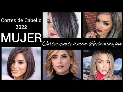 CORTES 2022 QUE TE HARÁN LUCIR MÁS JOVEN 👌 CORTES DE CABELLO 2022 MUJER #cutehair #hairstrends2022