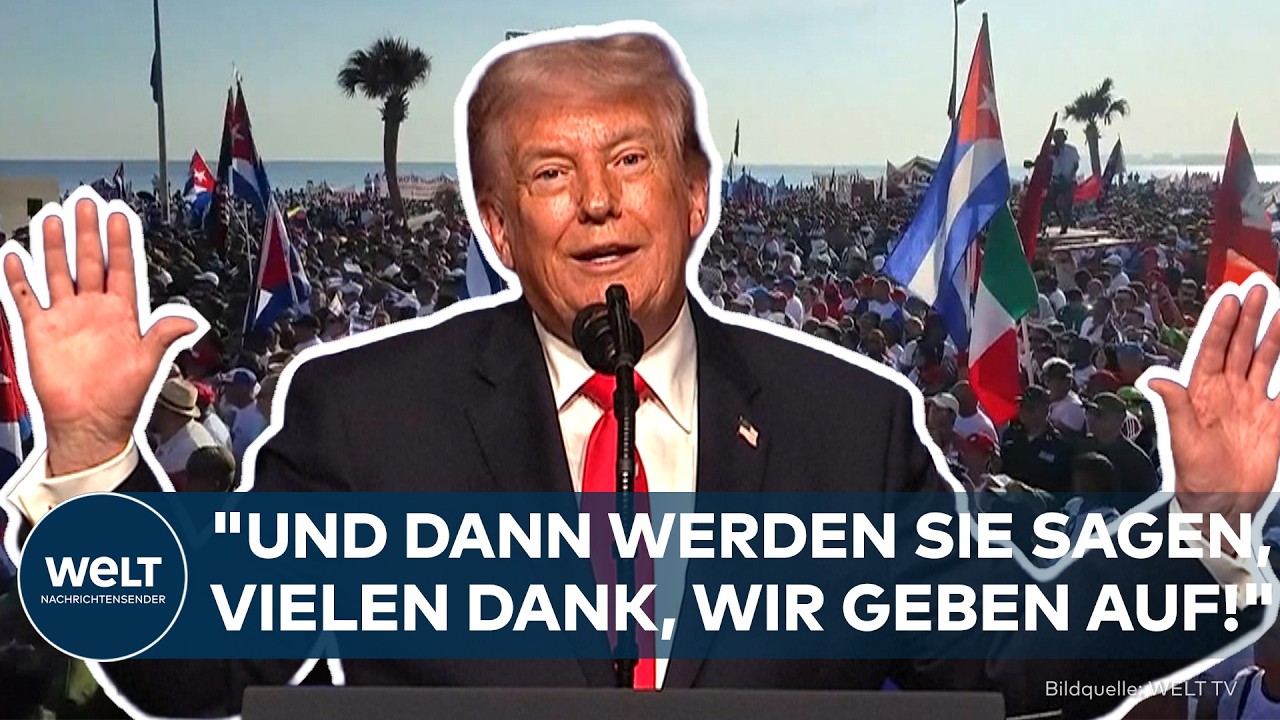 KUBA: Wachsende Wut auf die USA und Trump treibt Hunderttausende zu Großprotesten in Havanna!