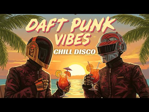 DAFT PUNK VIBES 🍹🌅 | Chill Disco x Sunset Funk on the Beach