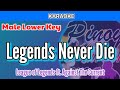 League of Legends ft. Against The Current - Legends Never Die (Karaoke : Male Lower Key)