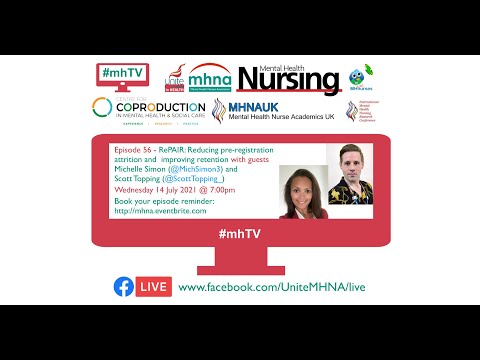 #mhTV episode 56 - RePAIR: Reducing pre-registration attrition and improving retention