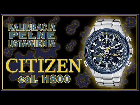 Citizen Blue Angels cal. H800 // PEŁNE USTAWIENIA, KALIBRACJA //